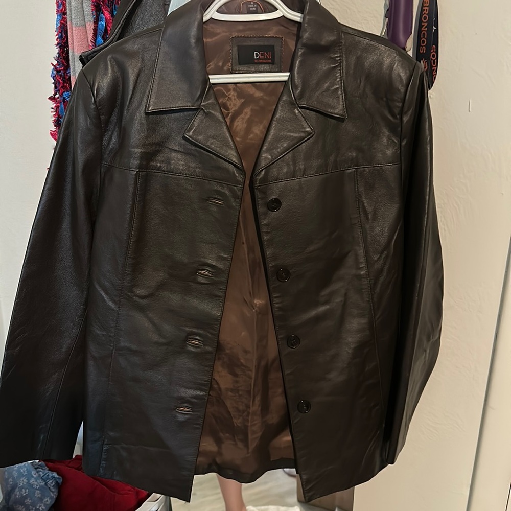 Pleather Blazer - image 1